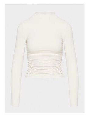 Aritzia Contour Long-Sleeve Mock Neck Top